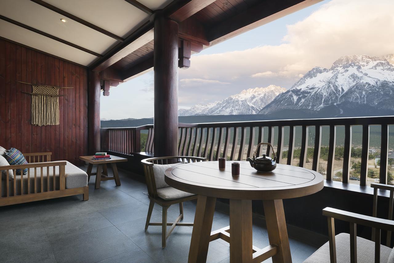 Jinmao Pureal Mountain Liiang Hotel Lijiang  Exterior foto