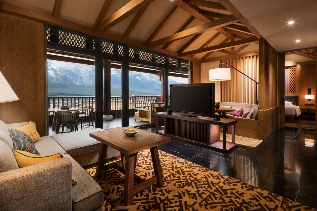 Jinmao Pureal Mountain Liiang Hotel Lijiang  Exterior foto